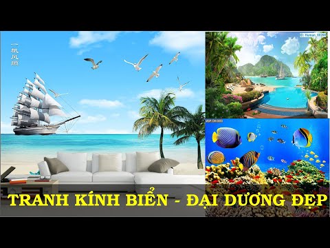Những bức tranh 3d cảnh biển đẹp nhất | Tranh 3D Nhật Minh
