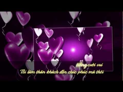 Karaoke - Hoa Bằng Lăng - Nhạc Hoa Lời Việt