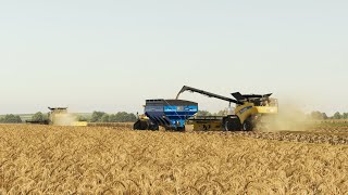 New Holland Cr10.90 Double Combines Harvest - Fs19