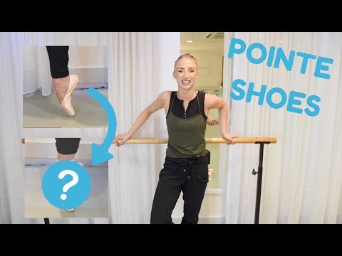 BEFORE & AFTER | BREAKING IN POINTE SHOES