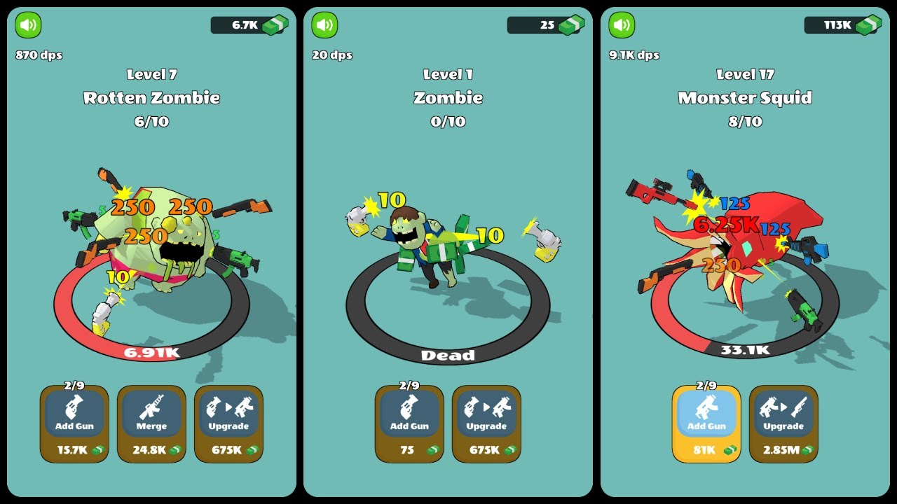 Shoot The Monsters Mobile Game | Gameplay Android & Apk Shoot The Monsters Mobile Game | Gameplay Android & Apk