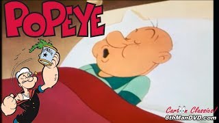 Popeye The Sailor Man Shuteye Popeye 1952 Remastered Hd 1080P Seymour Kneitel, Jack Mercer