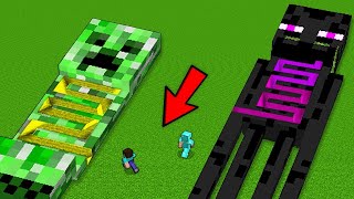 Monster School Minecraft Noob Vs Pro Maze Inside Сreeper Vs Maze Inside Enderman Animation