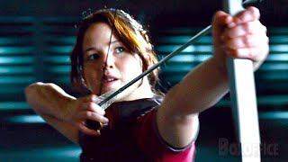 Katniss Shoots The Apple The Hunger Games Clip