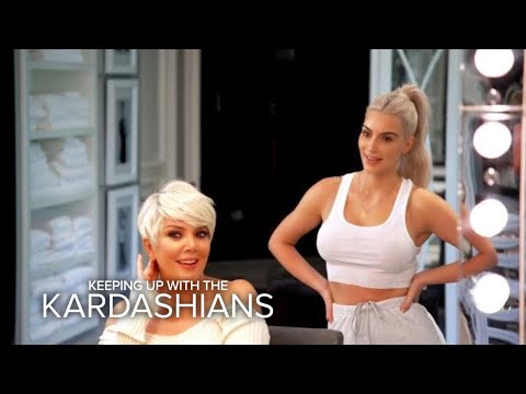 KUWTK | Kris Jenner Is Feeling Her Icy Blonde Hairdo | E!