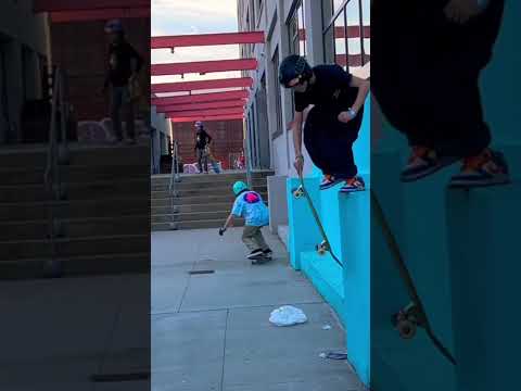Talen slow mo caveman drop NYC - All I need skateboards