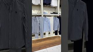 Blue Striped Shirt With White Linen Pant Mr Dkc