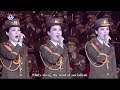 Advancing Socialism & Only along the road of Socialism - DPRK State Merited Chorus (engl. subt.)