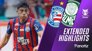 Bahia Vs Palmeiras 1-0 Game Highlights