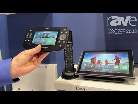 ISE 2023: URC Highlights Variety of Remotes, Touch Screens and Custom User Interfaces