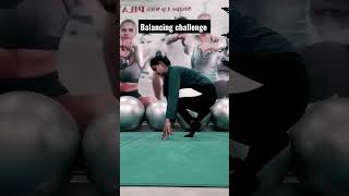 Challengechallenge For Girlsyoga Challenge Balancing Asanahealth Shareshorts