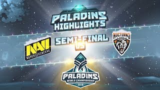 Navi Vs Nocturns Gaming Paladins World Championship Semifinal