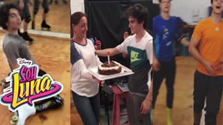 Soy Luna 2 - Ensayo En Patines Y Pleaños De Agustin Bernasconi