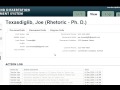 Vireo Admin View Tab:  3 Sub Tabs of the View Tab