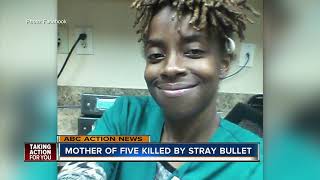 Mother of five killed by stray bullet