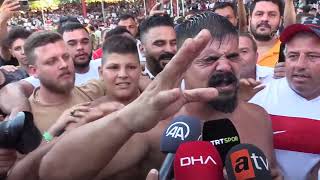 Kırkpınarda Şampiyon Olan Cengizhan Şimşekten Ilk Açıklama