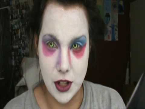 poison ivy costume make up tutorial for halloween. Mad Hatter Makeup Tutorial