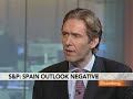 S&P's Cullinan Says Spain's Finances Are `Deteriorating'
