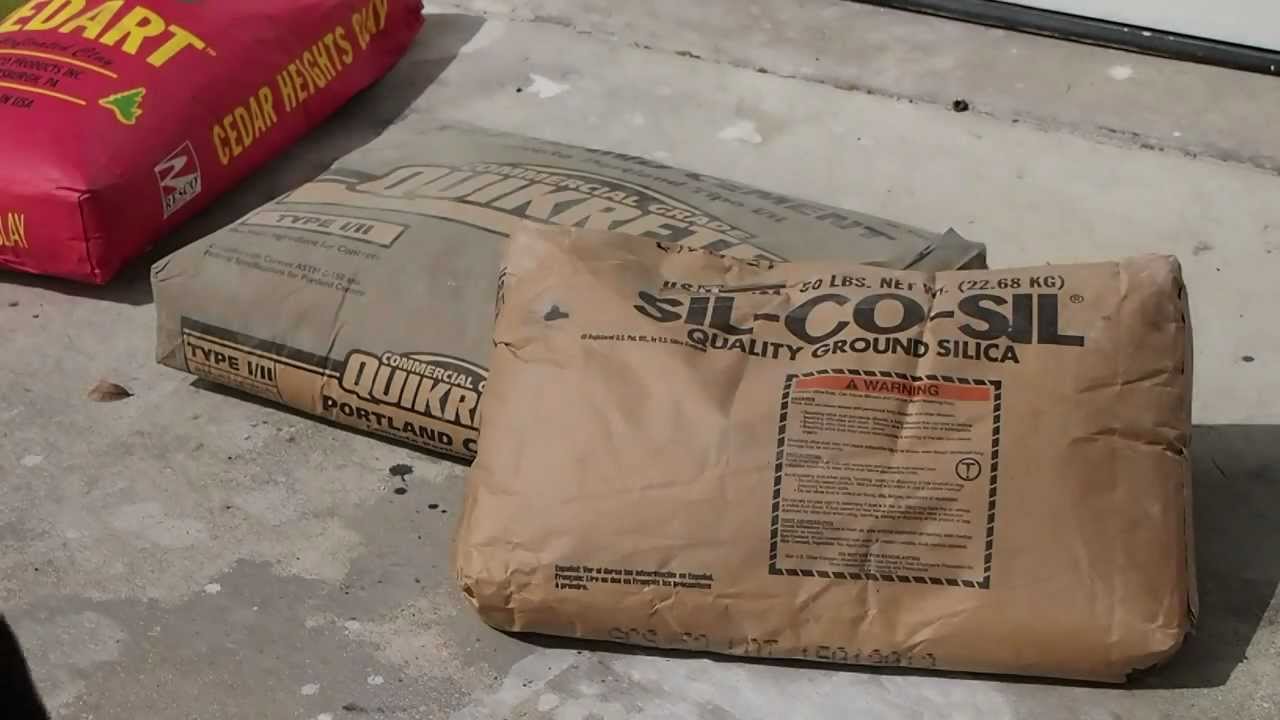 DIY Refractory Cement Materials.MTS - YouTube