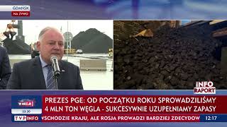 Do Końca Roku Sprowadzimy 8 Mln Ton Węgla - Prezes Pge Wojciech Dąbrowski