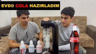 Evdə Coca-Cola Hazirladim