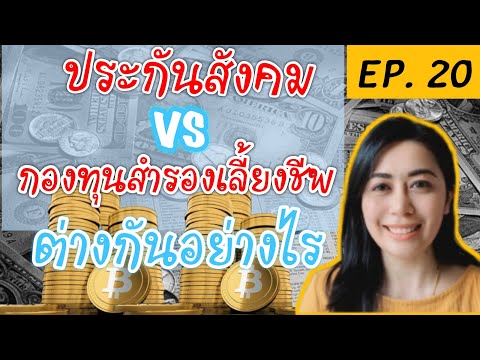 ประกันสังคม VS กองทุนสำรองเลี้ยงชีพ (Provident Fund) ต่างกันอย่างไร ทำไมหักเงินทุกเดือน นำไปทำอะไร