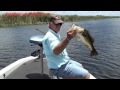 Florida Everglades Bass Fishing Guide John Pate Catching big bass Holiday Park 6-3-11