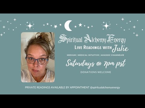 Readings with Julie from Spiritual Alchemy Energy The PODCAST