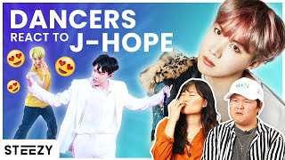 Dancers React to BTS J-Hope Dancing | STEEZY.CO