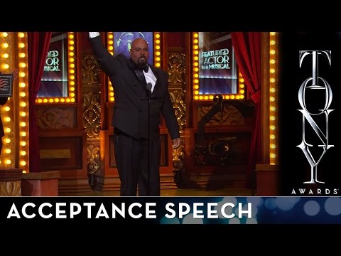 2014 Tony Awards: Acceptance Speech - James Monroe Iglehart