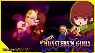 Super Monsters And Girls - Compilation All Stages - Gameplay