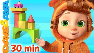 🤩 London Bridge is Falling Down and More Nursery Rhymes | Baby Songs by Dave and Ava 🤩