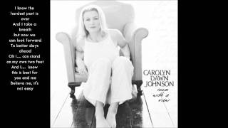 Watch Carolyn Dawn Johnson Not Enough To Stay video