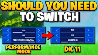 Should We Need To Switch From Performance Mode To Dx 11 Best Rendering Mode Settings