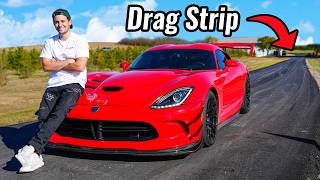 Building A Drag Strip In My Backyard