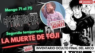 La Muerte De Toji Segunda Temporada Jujutsu Kaisen Cap 3 Y 4 Final Del Arco