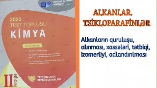 Kimya Test Toplusu 2023 Alkanlar 192-Son