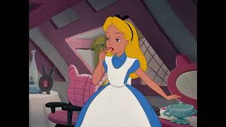 Alice In Wonderland 1951 Growth In Mr Rabbits House But I Added The 1999 Version Music