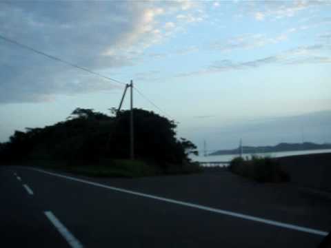 2007．7．15　長崎県佐世保市～雲仙・島原温泉に向けて　国道202号線