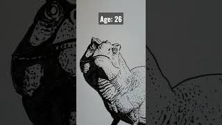 Evolution Of My T-Rex Drawing