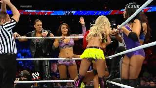 Emma, Eva Marie, Natalya & The Funkadactyls Vs Aksana, Layla, Alicia Fox, Summer Rae & T