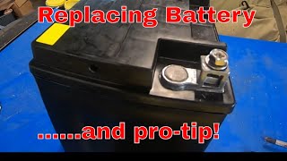 Replacing Battery In My Harley Davidson Street Glide Special - Pro Tip