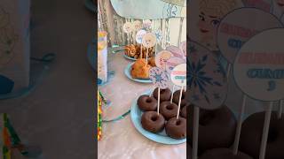 Ideas Para Fiesta De Pleaños Frozen Para Niños. Cómo Montar Una Mesa Dulce O Candy Bar De Elsa