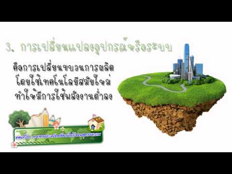 GoGreen University26 แนวทางประหยัดพลังงานในโรงงานอุตสาหกรรม
