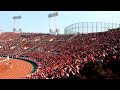 ゴール鹿島のチャントでタオル回し@2011年ナビスコ決勝戦