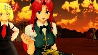 Touhou Mmd - Hong Meiling And Huo Qinge Kaku Seiga The Gatekeeper And The Hermit