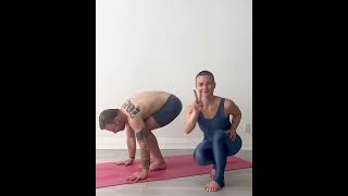 How To Build On The Vinyasa Out Of Utkatasana Uneven Pose Part 1