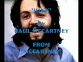 "Junk" By Paul McCartney