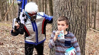 Nerf War : PBT Squad & Soldier 76 vs The Reaper (Overwatch In Real Life)