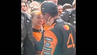 Love Story For Lando And His Girlfriend Magui At Hungaroring